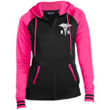 LST236 Ladies' Moisture Wick Full-Zip Hooded Jacket