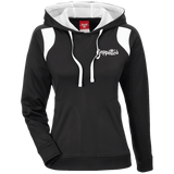 Ladies' Colorblock Poly Hoodie