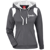 Ladies' Colorblock Poly Hoodie