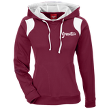 Ladies' Colorblock Poly Hoodie