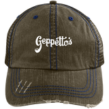 Distressed Unstructured Trucker Cap