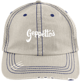 Distressed Unstructured Trucker Cap