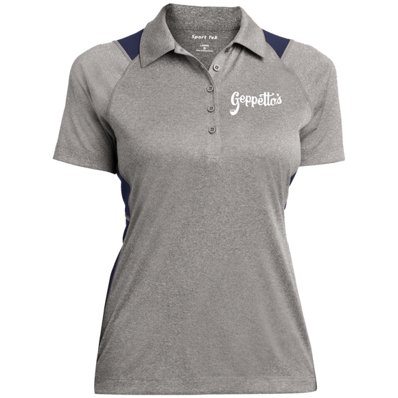 Ladies' Heather Moisture Wicking Polo