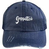 Distressed Unstructured Trucker Cap