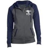 LST236 Ladies' Moisture Wick Full-Zip Hooded Jacket